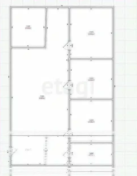 2-к кв. Ингушетия, Назрань Московская ул. (84.2 м) - Фото 1