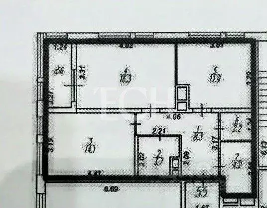 2-к кв. Тульская область, Тула ул. Генерала Маргелова, 3Б (60.7 м) - Фото 2