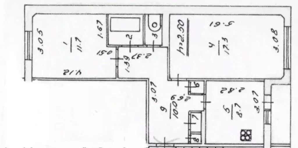 2-к кв. Кировская область, Киров Солнечная ул., 23 (52.7 м) - Фото 2