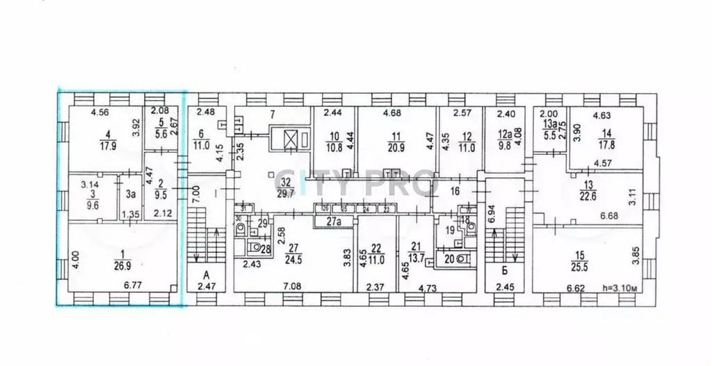 Офис 80 м.кв., 2 минуты от метро - Фото 0