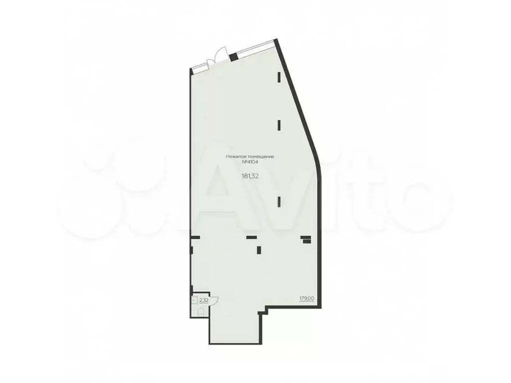 Продам помещение свободного назначения, 181.32 м - Фото 0