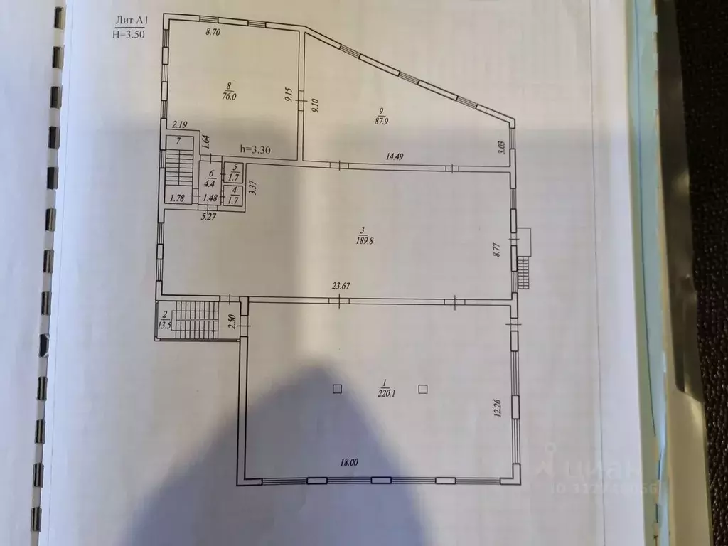 Помещение свободного назначения в Новосибирская область, Бердск ул. ... - Фото 0