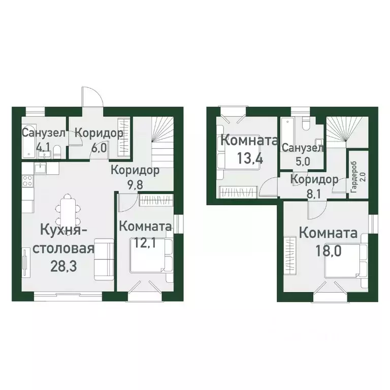3-к кв. Челябинская область, Челябинский городской округ, пос. ... - Фото 1
