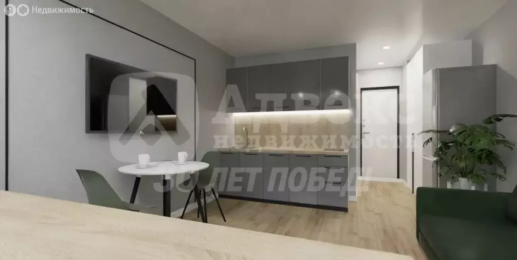 1-комнатная квартира: Тюмень, проезд Геологоразведчиков, 46 (16.6 м) - Фото 2