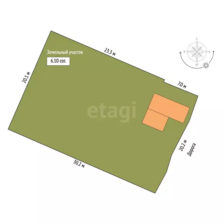 Дом, 21 м - Фото 1