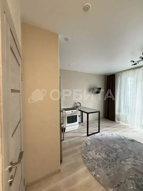 Студия Тюменская область, Тюмень ул. Фармана Салманова, 24 (28.8 м) - Фото 2