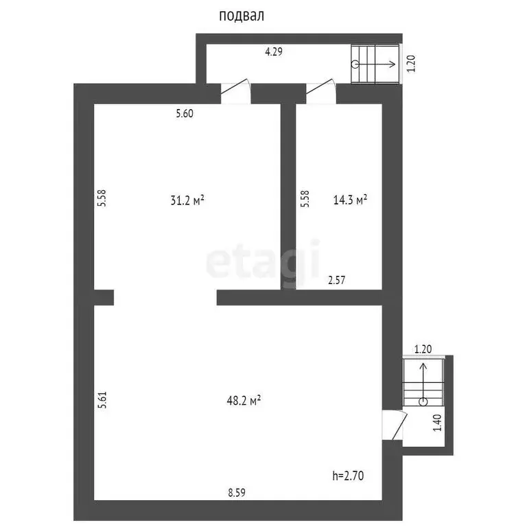 Помещение свободного назначения (433.5 м) - Фото 1