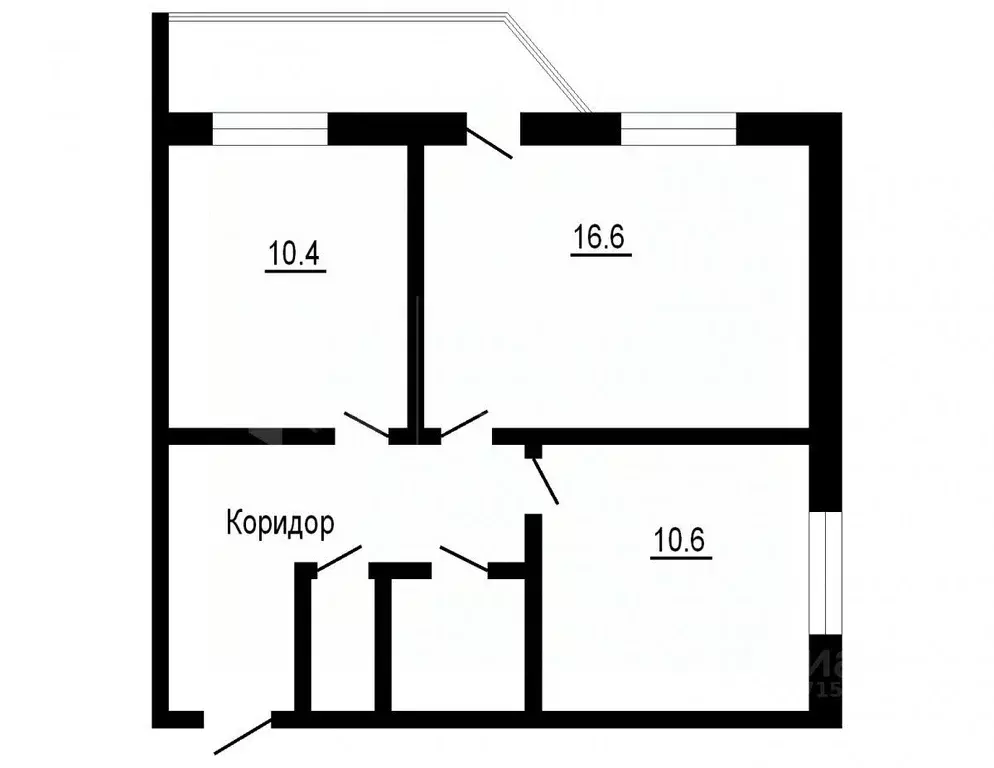 2-к кв. Тюменская область, Тюмень ул. Боровская, 33 (52.0 м) - Фото 1