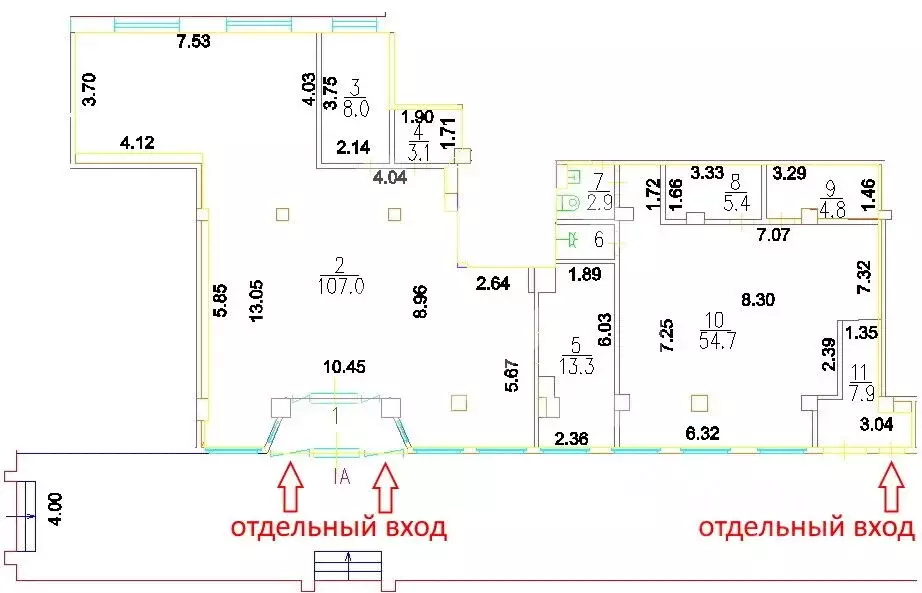 Торговая площадь в Москва Лодочная ул., 29С1 (214 м) - Фото 1