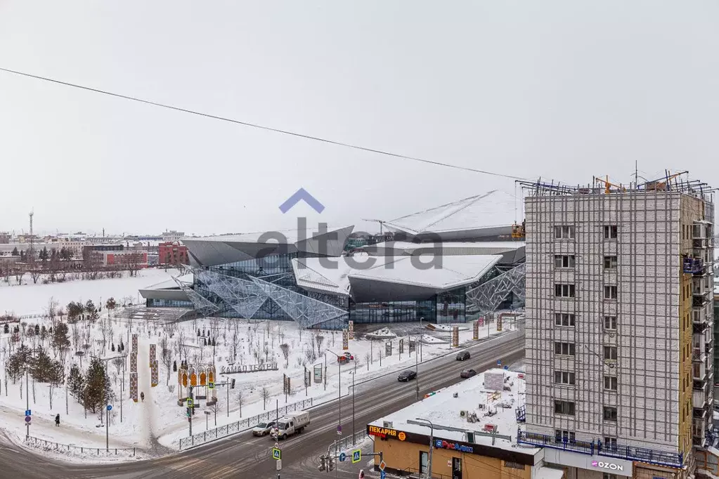 1-к кв. Татарстан, Казань ул. Нурсултана Назарбаева, 47/113 (35.2 м) - Фото 2