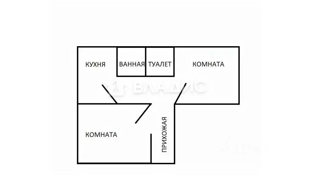 2-к кв. приморский край, уссурийск ул. хмельницкого, 3а (46.4 м) - Фото 0