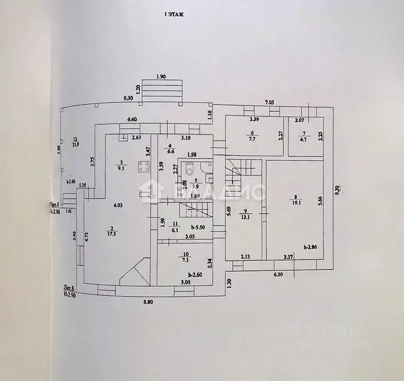 Дом в Краснодарский край, Щербиновский район, Шабельское с/пос, с. ... - Фото 2