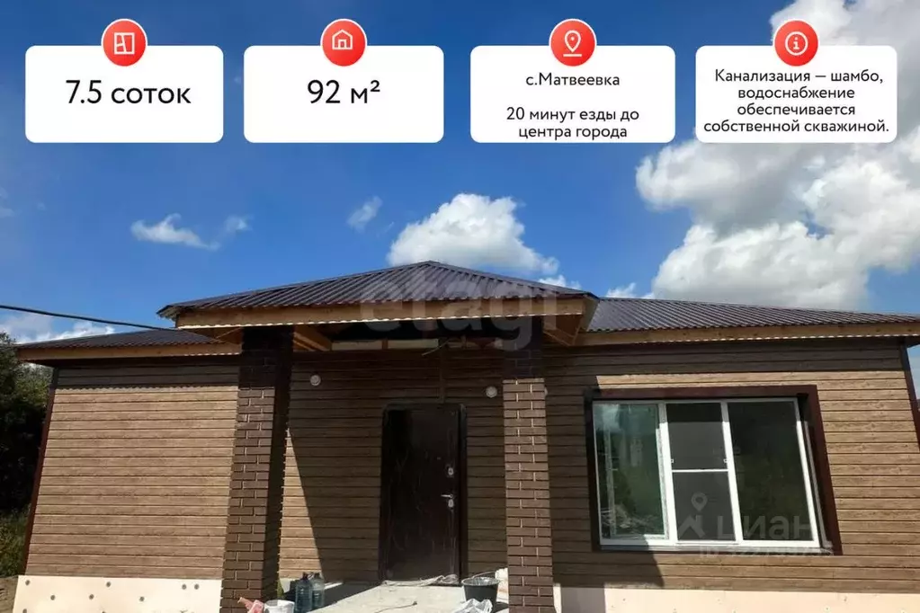 Дом в Хабаровский край, Хабаровский район, Тополевское с/пос, с. ... - Фото 1