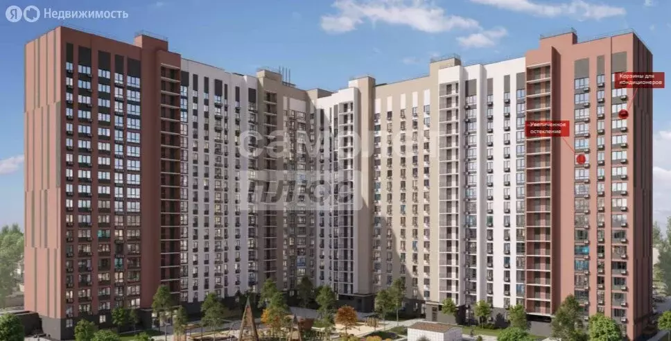 3-комнатная квартира: Липецк, улица Перова, 2Д (61.6 м) - Фото 0