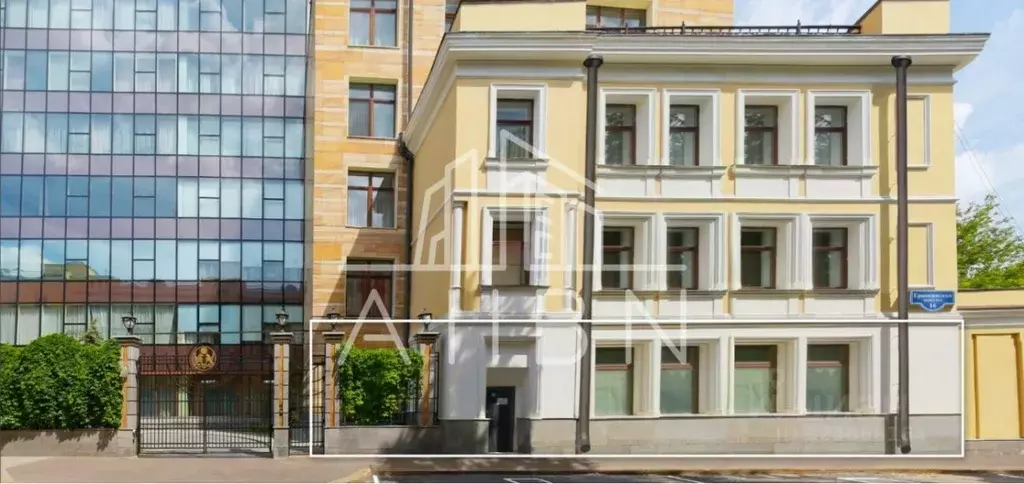 Помещение свободного назначения в Москва Еропкинский пер., 16с6 (196 ... - Фото 2