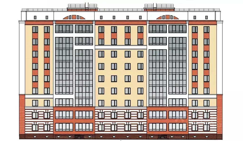 4-к кв. Омская область, Омск ул. А.Н. Кабанова, 2 (81.85 м) - Фото 0