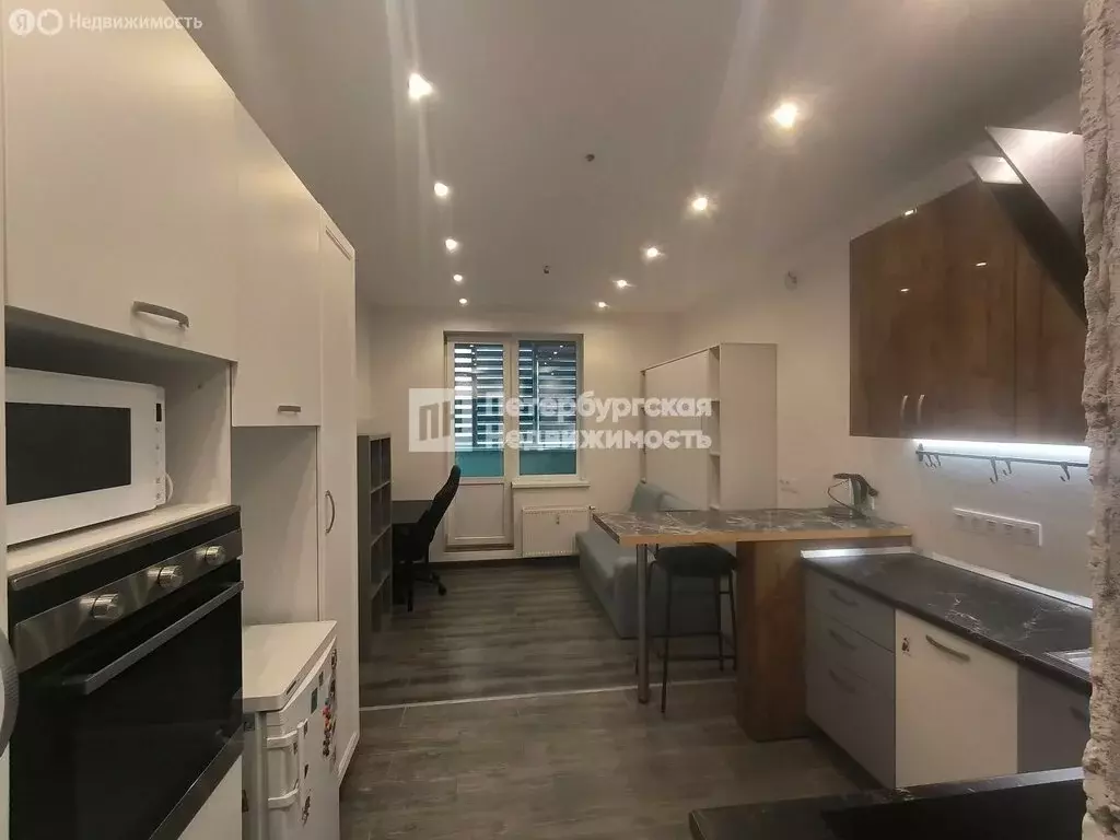 Квартира-студия: Санкт-Петербург, Плесецкая улица, 10 (23 м) - Фото 1