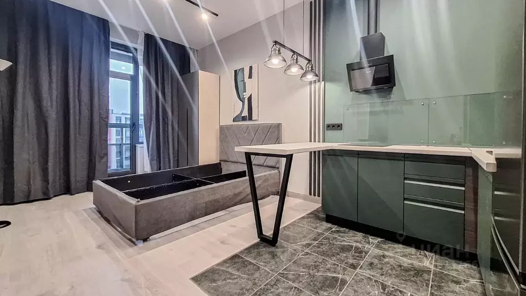 Студия Санкт-Петербург ул. Александра Матросова, 3 (28.47 м) - Фото 0