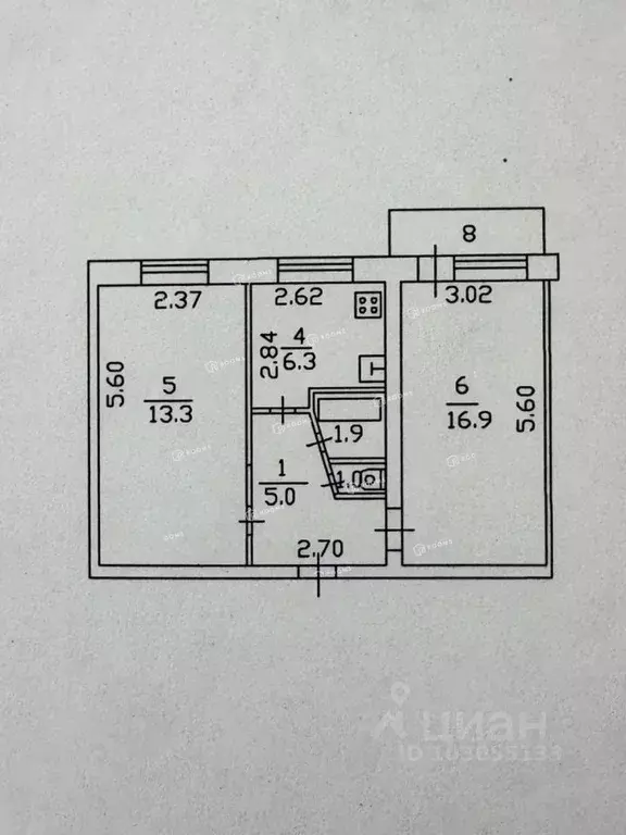 2-к кв. Тульская область, Тула Мясново мкр, проезд 4-й Мясново, 49 ... - Фото 0