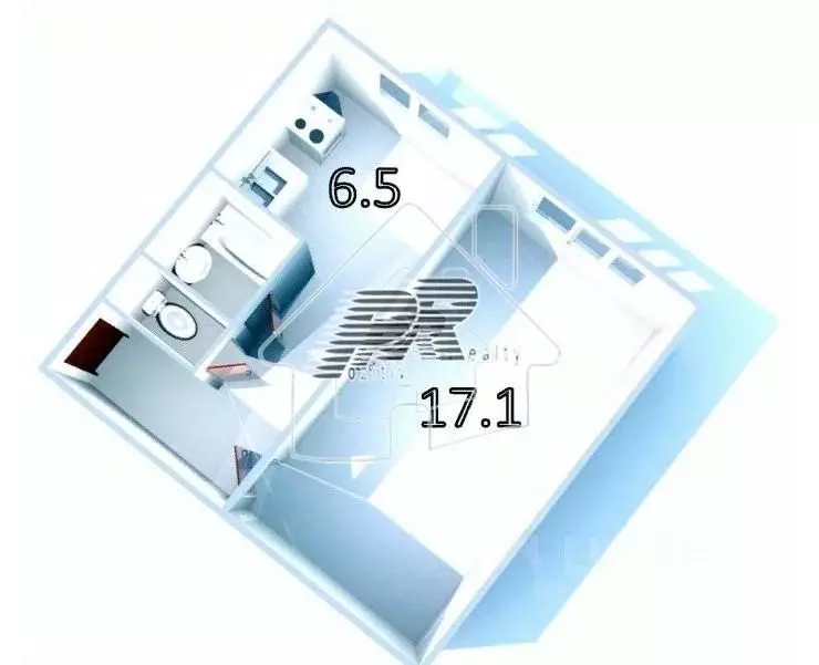 1-к кв. Мордовия, Саранск ул. Пушкина, 58 (33.2 м) - Фото 1