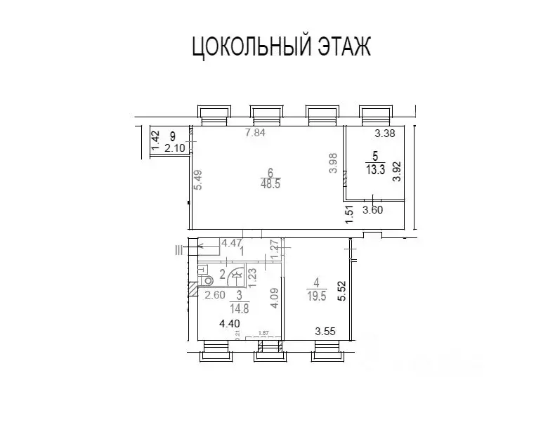 Помещение свободного назначения в Москва бул. Яна Райниса, 5 (109 м) - Фото 1