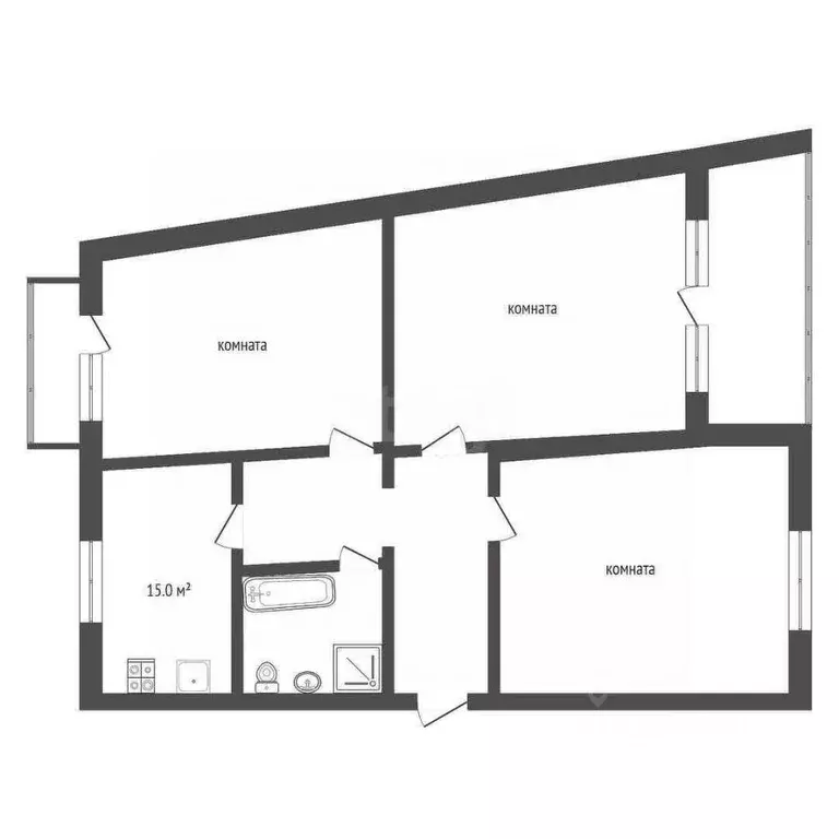 4-к кв. Крым, Евпатория ул. Перекопская, 7 (145.5 м) - Фото 2