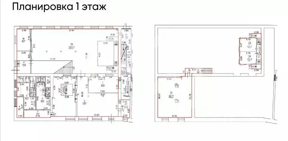 Помещение свободного назначения в Москва Холодильный пер., 3к1с8 (1250 ... - Фото 2