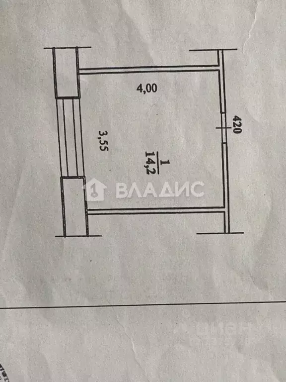 Комната Забайкальский край, Чита ул. Балябина, 39 (14.2 м) - Фото 1