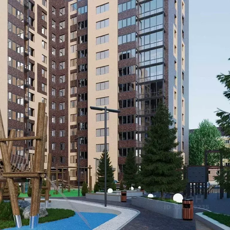 1-к кв. Хакасия, Абакан ул. Генерала Тихонова, 1 (37.23 м) - Фото 1