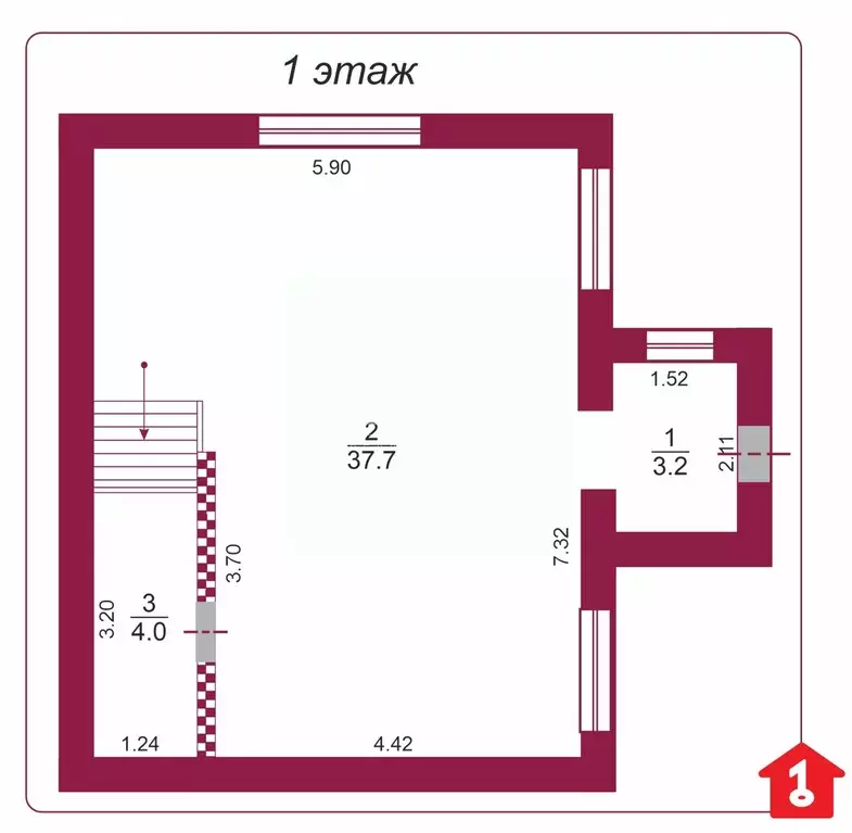 Дом в Омская область, Омск Локомотив СНТ, 237 (89 м) - Фото 1