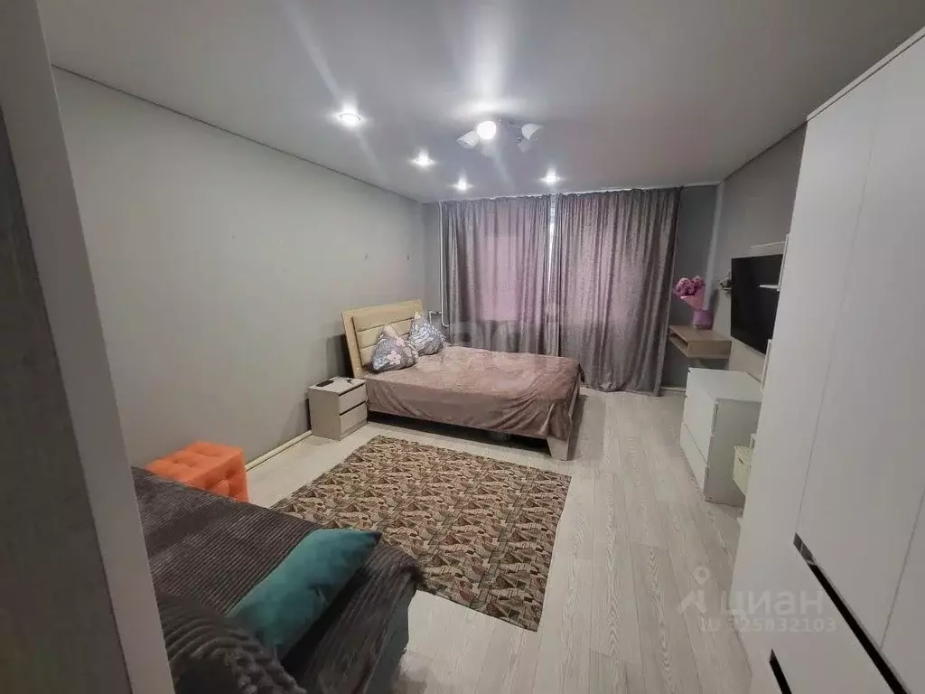 1-к кв. Татарстан, Казань Октябрьская ул., 46 (34.0 м) - Фото 1