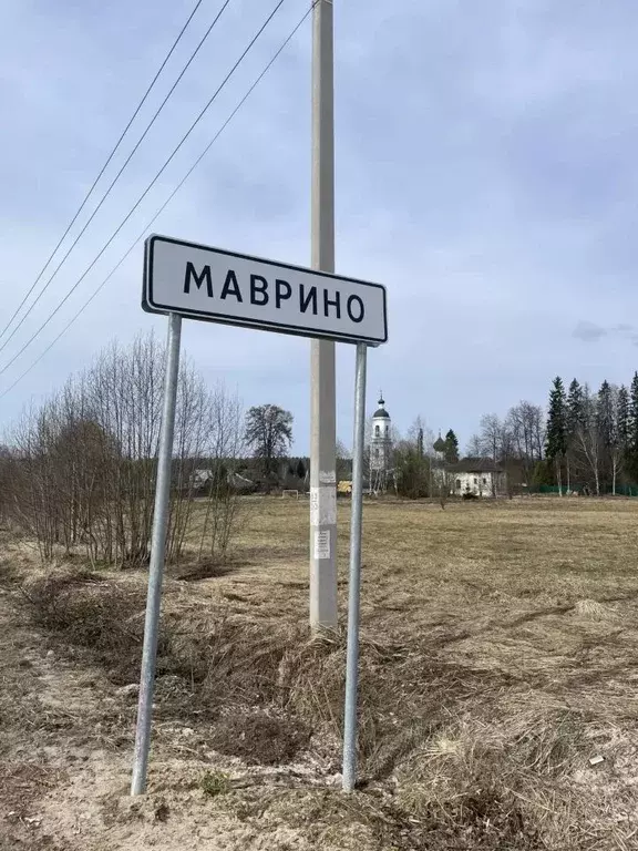 Участок в Московская область, Щелково городской округ, д. Маврино 15 ... - Фото 1