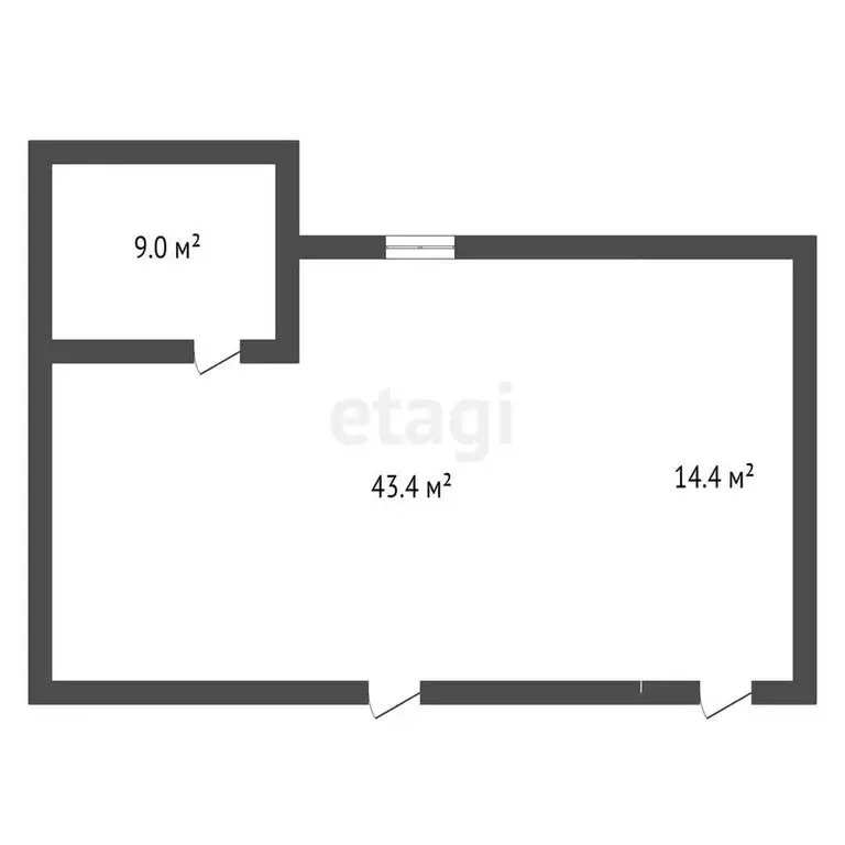 Помещение свободного назначения (55 м) - Фото 0