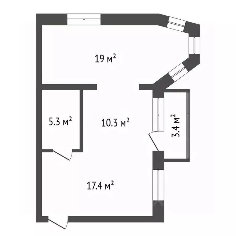 2-к кв. Иркутская область, Иркутск ул. Владимира Давыдова, 33 (52.0 м) - Фото 2