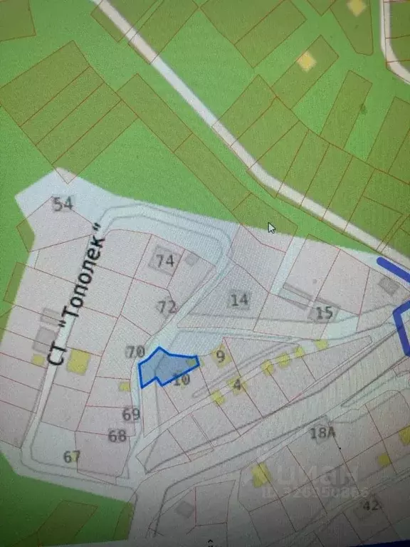 Участок в Краснодарский край, Сочи Тополек СТ,  (6.0 сот.) - Фото 1