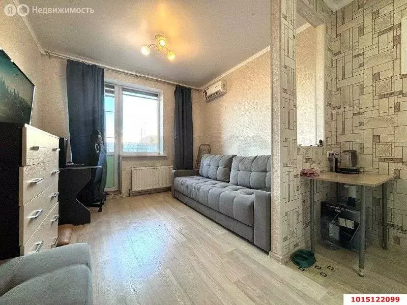 Квартира-студия: Краснодар, улица Автолюбителей, 1/3к1 (27 м) - Фото 1