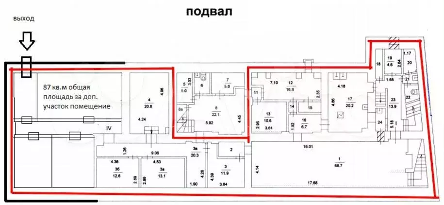 Сдам помещение свободного назначения, 438 м - Фото 0