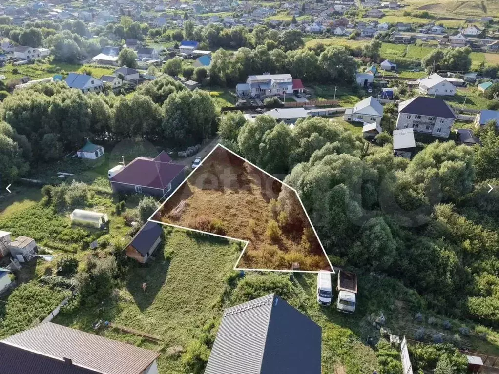 Участок в Татарстан, Альметьевск Урсала мкр, ул. Колхозная (1077.0 ... - Фото 2