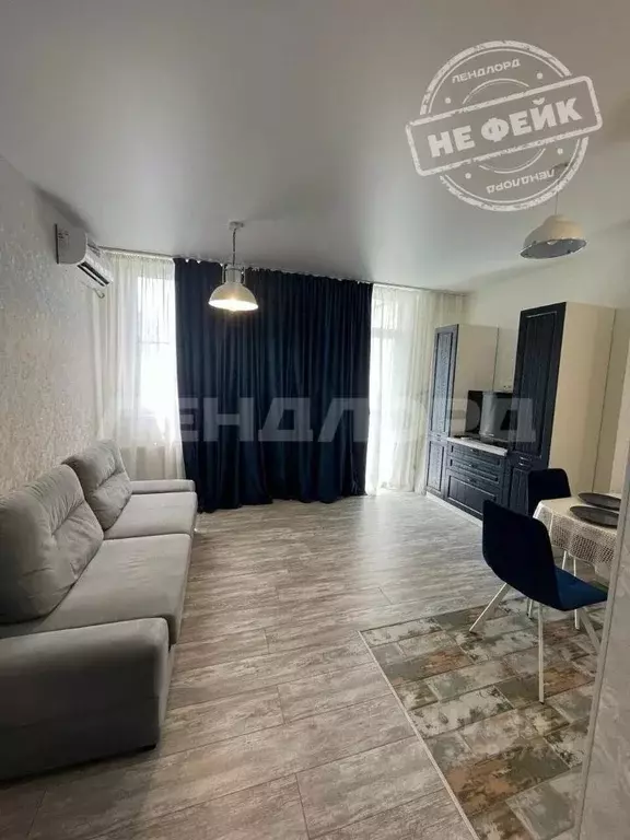 Студия Ростовская область, Ростов-на-Дону Стабильная ул., 3с2 (28.4 м) - Фото 1