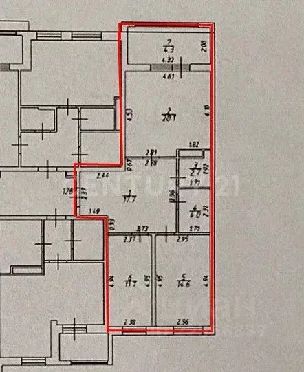 2-к кв. Калужская область, Обнинск ул. Левитана, 6 (75.0 м) - Фото 2