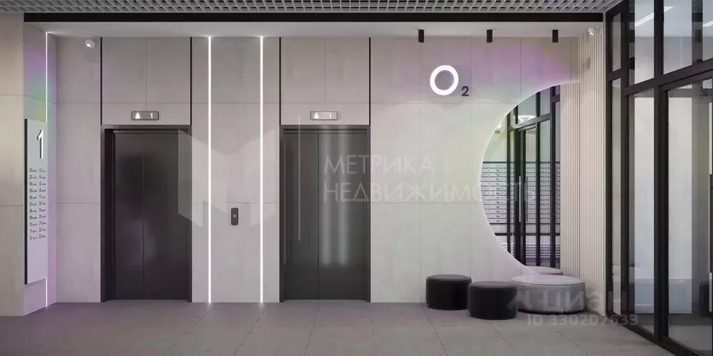 Студия Тюменская область, Тюмень Новгородская ул., 9А (22.4 м) - Фото 1