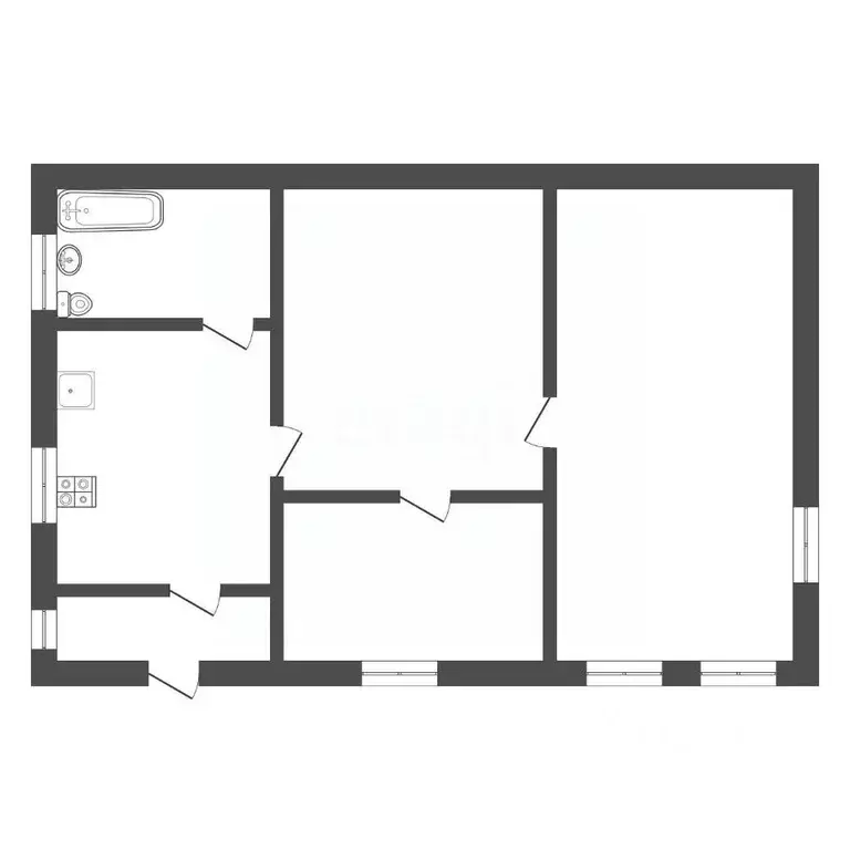 Дом в Тульская область, Киреевский район, Дедиловское с/пос, с. ... - Фото 2