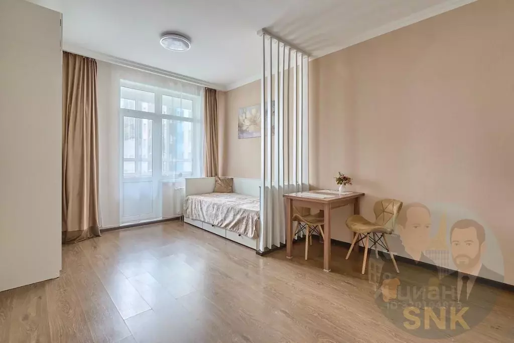 Студия Санкт-Петербург аллея Арцеуловская, 23к1 (24.9 м) - Фото 2