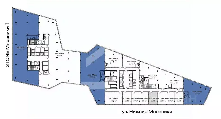 Помещение свободного назначения в Москва ул. Нижние Мневники, 37АС17 ... - Фото 1