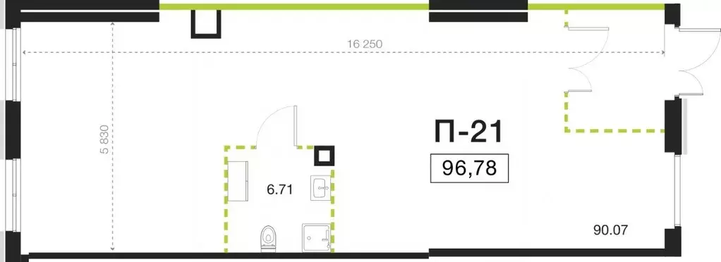 Помещение свободного назначения в Санкт-Петербург Легенда ... - Фото 1