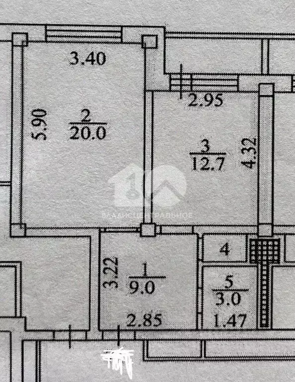 1-к кв. Новосибирская область, Новосибирск Выборная ул., 91/3 (46.0 м) - Фото 2
