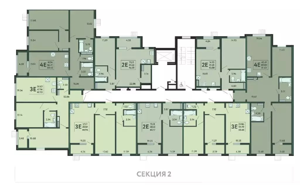 3-к кв. Воронежская область, с. Новая Усмань, Ольха мкр  (91.63 м) - Фото 2