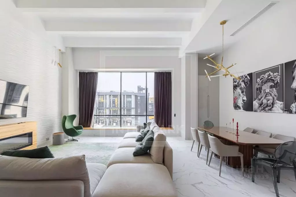 3-к кв. Москва ул. 3-я Ямского Поля, 9 (208.0 м) - Фото 1