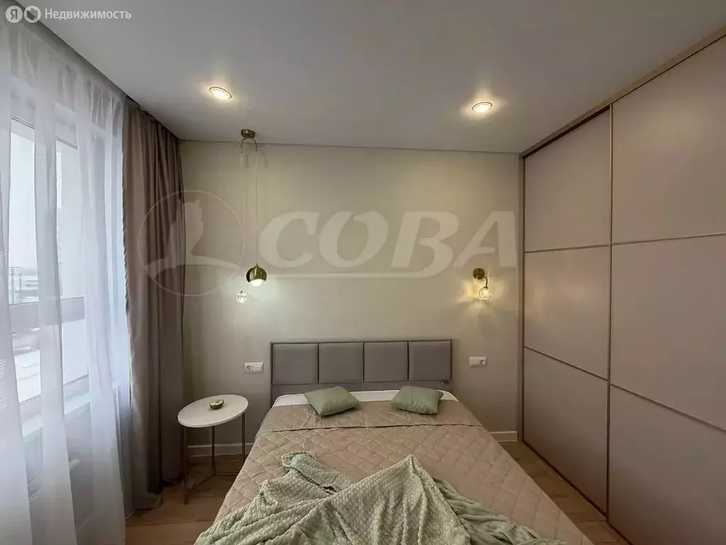 1-комнатная квартира: Тюмень, улица Василия Малкова, 12 (40.5 м) - Фото 1