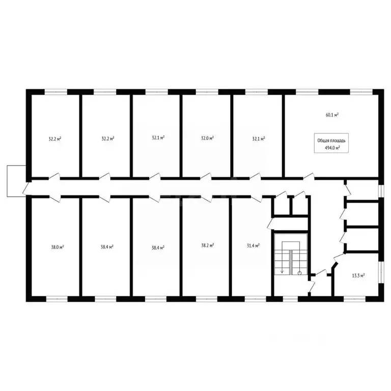 Офис в Новосибирская область, Новосибирск Советская ул., 64 (494 м) - Фото 2